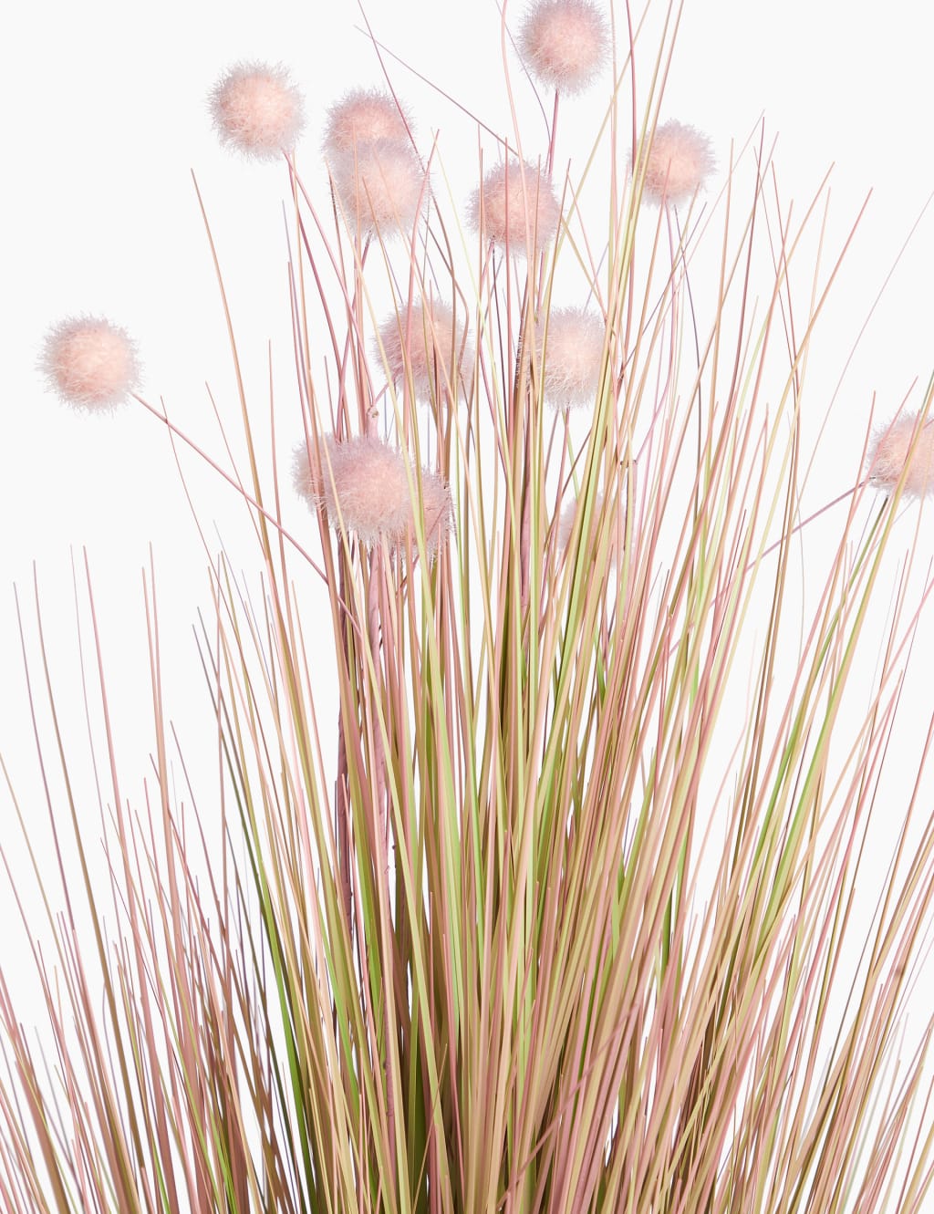 Artificial Tall Pom Pom Grass in Pot 3 of 3