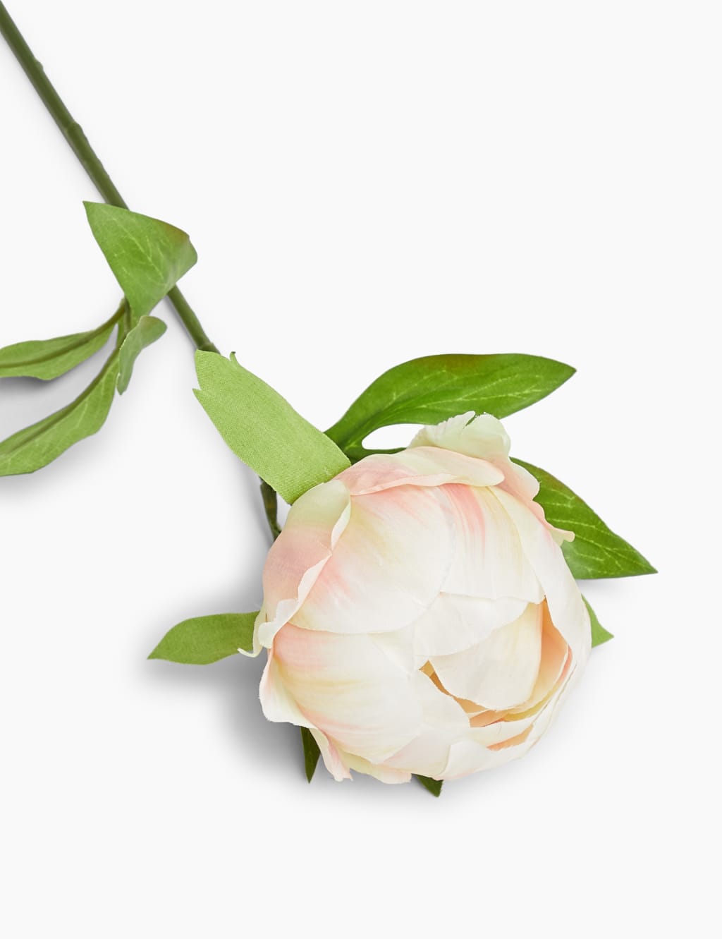 Artificial Peony Single Stem 2 of 3