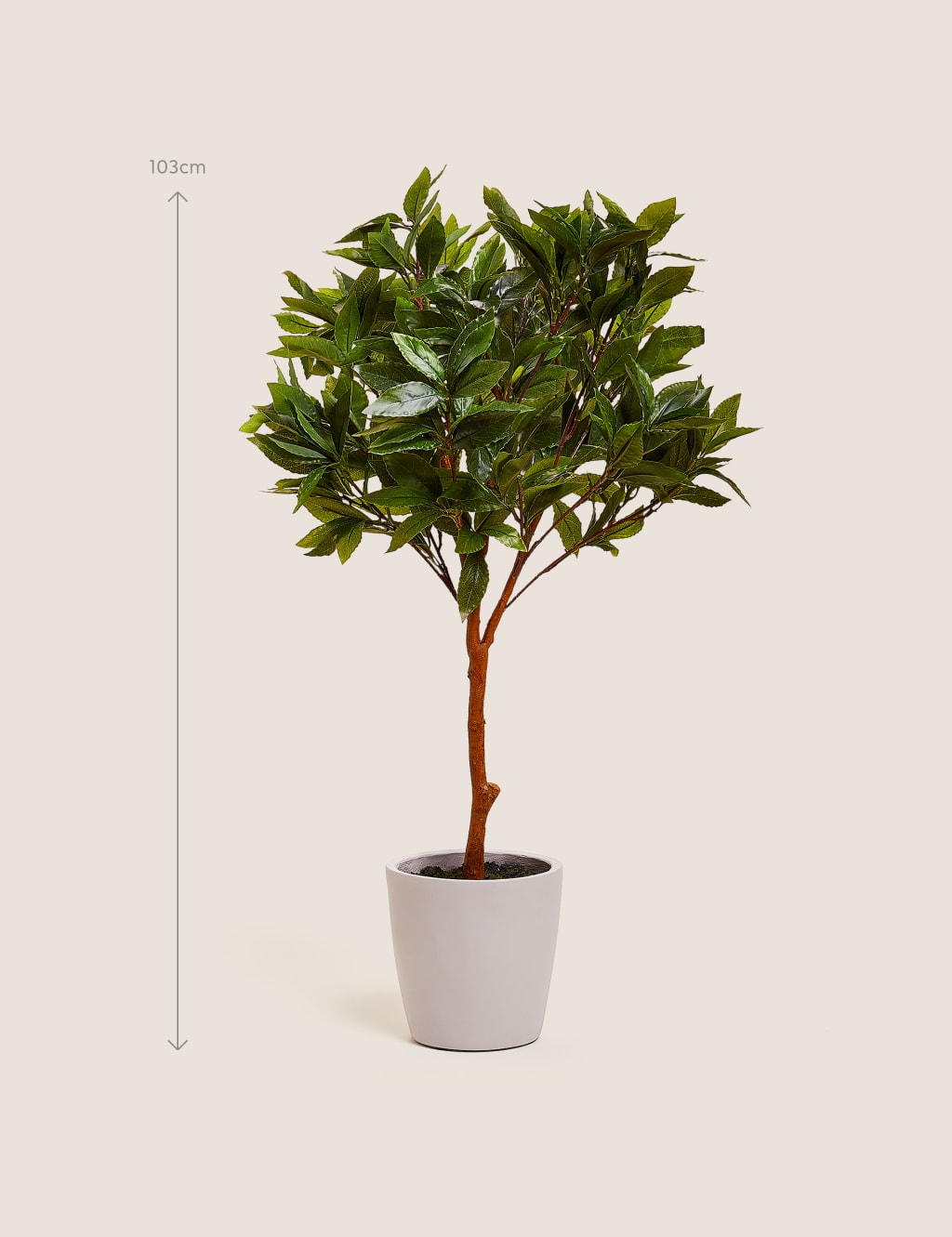Artificial Floor Standing Bay Tree 2 of 5