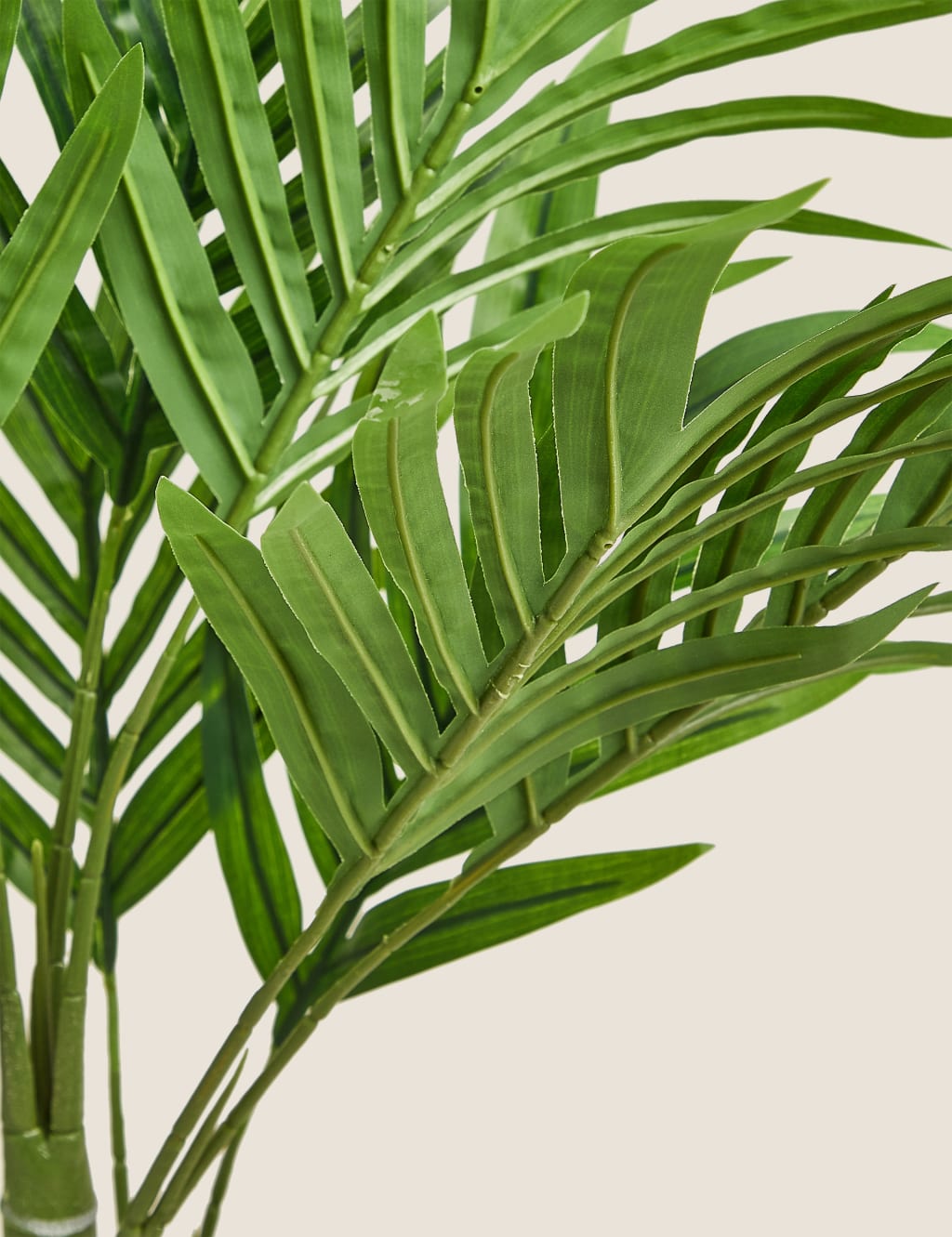 Artificial Medium Palm in Concrete Pot 4 of 4
