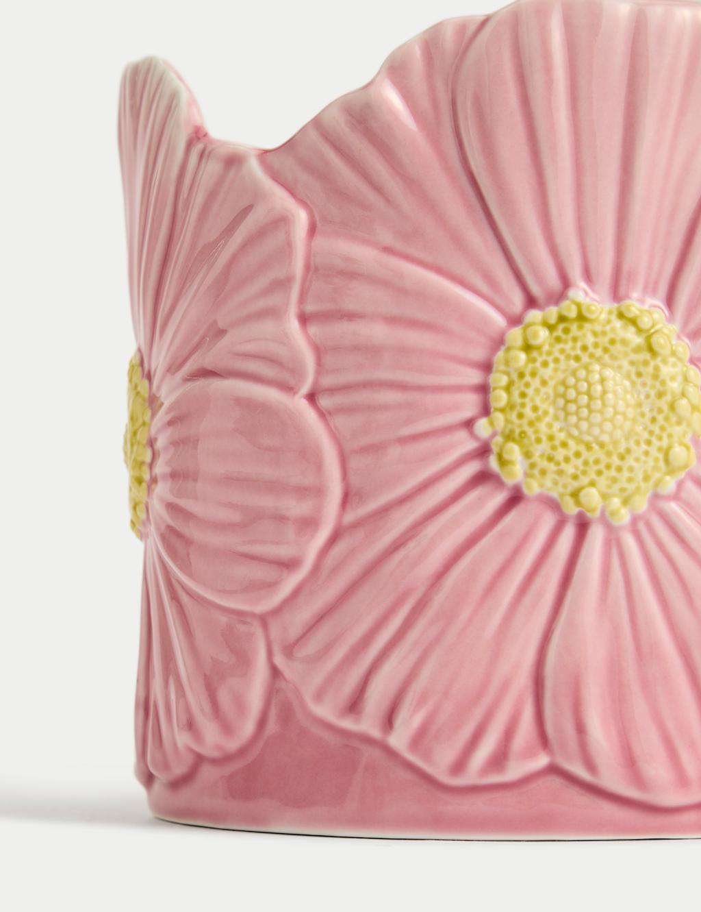 Daisy Ceramic Planter 4 of 4