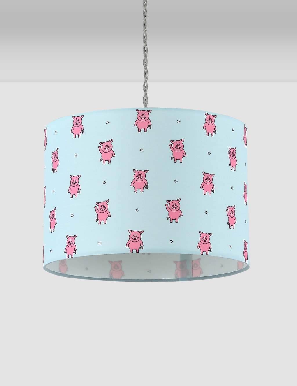 Percy Pig™ Print Ceiling Lamp Shade 1 of 6