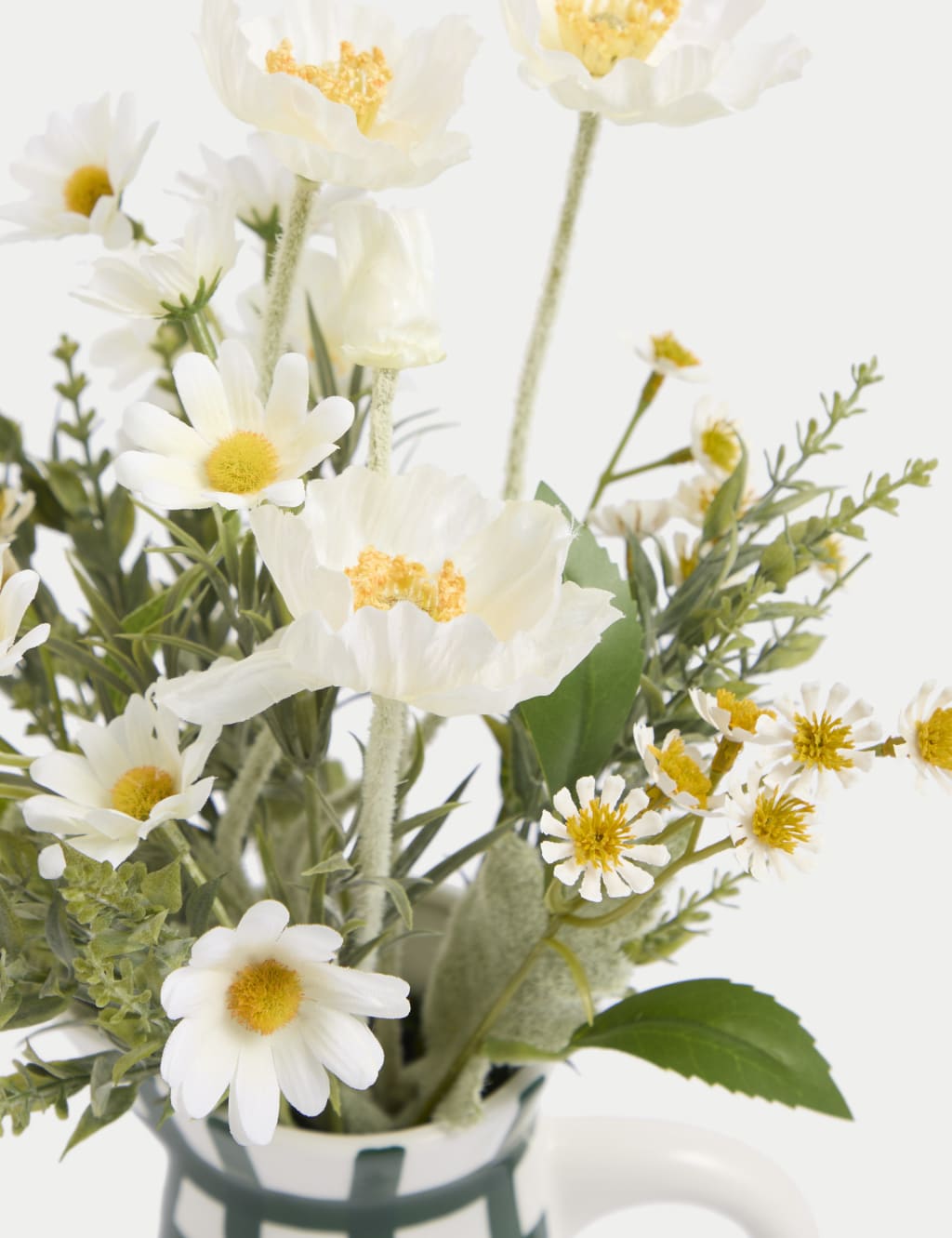 Spring Arrangement in Ceramic Check Jug 3 of 3