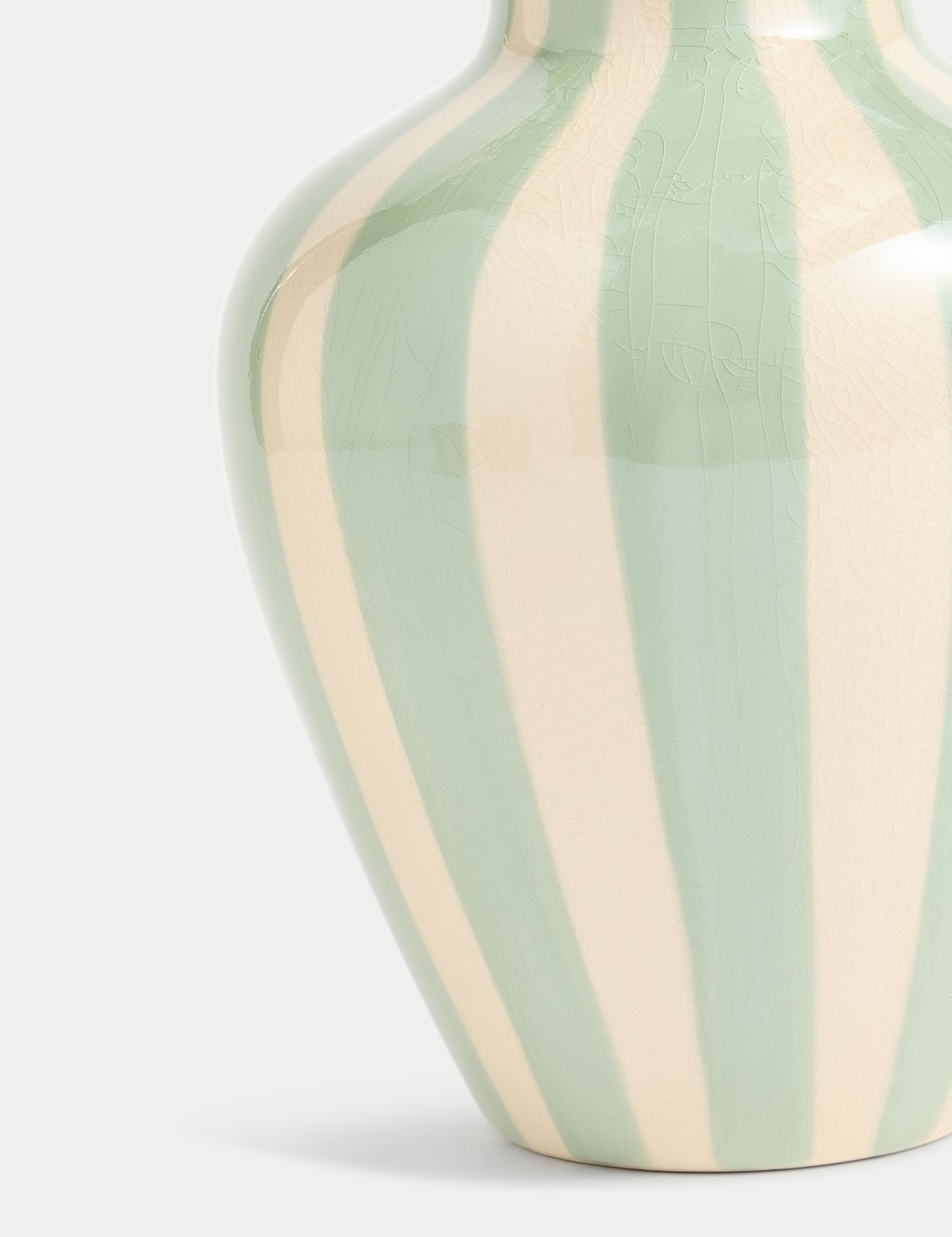 Artificial Large Green Arrangement in Ceramic Jug 2 of 3
