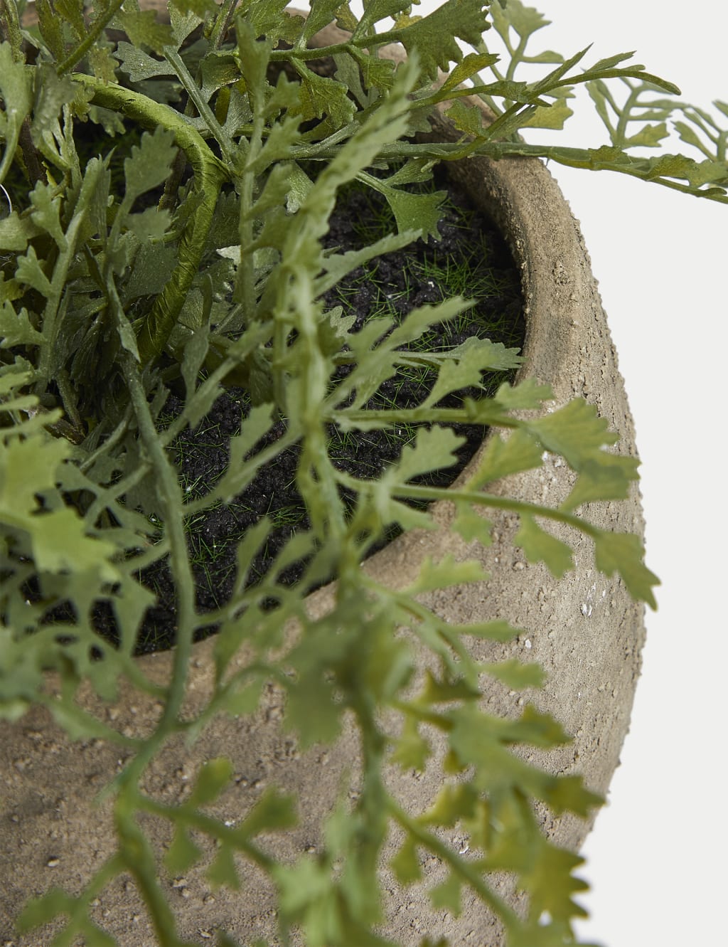 Artificial Trailing Fern House Plant in Pot 2 of 3