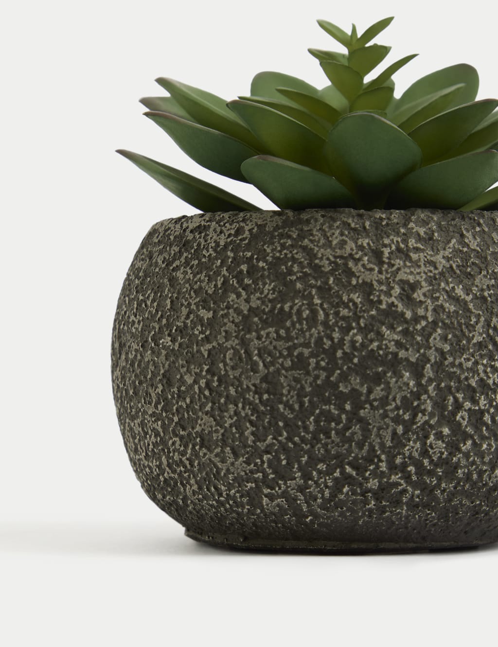 Artificial Mini Succulent in Concrete Pot 3 of 3