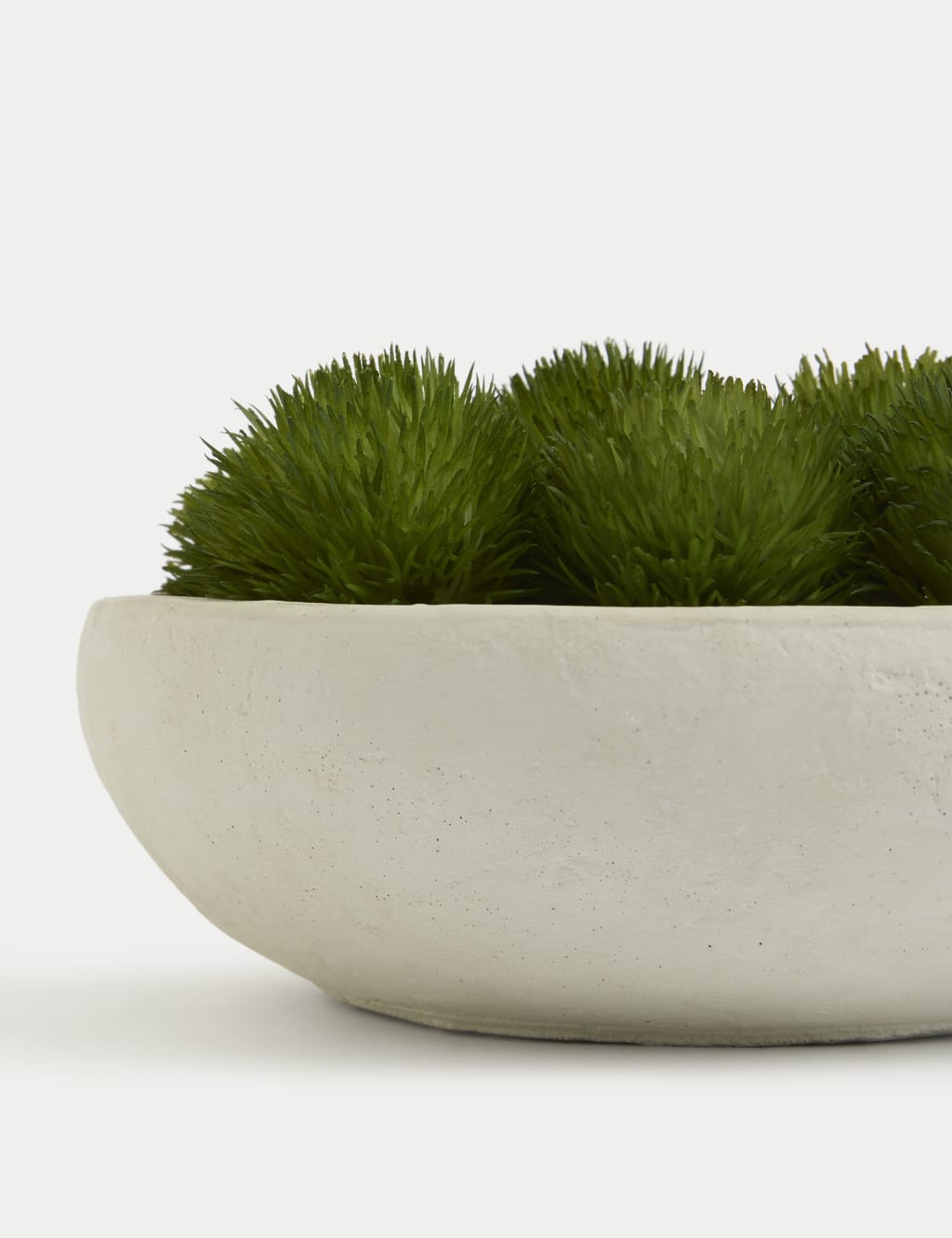 Artificial Moss in Concrete Bowl 3 of 3