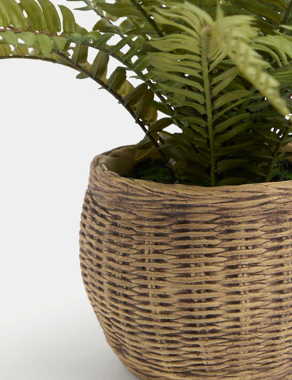Artificial Fern Plant In Pot 2 of 3