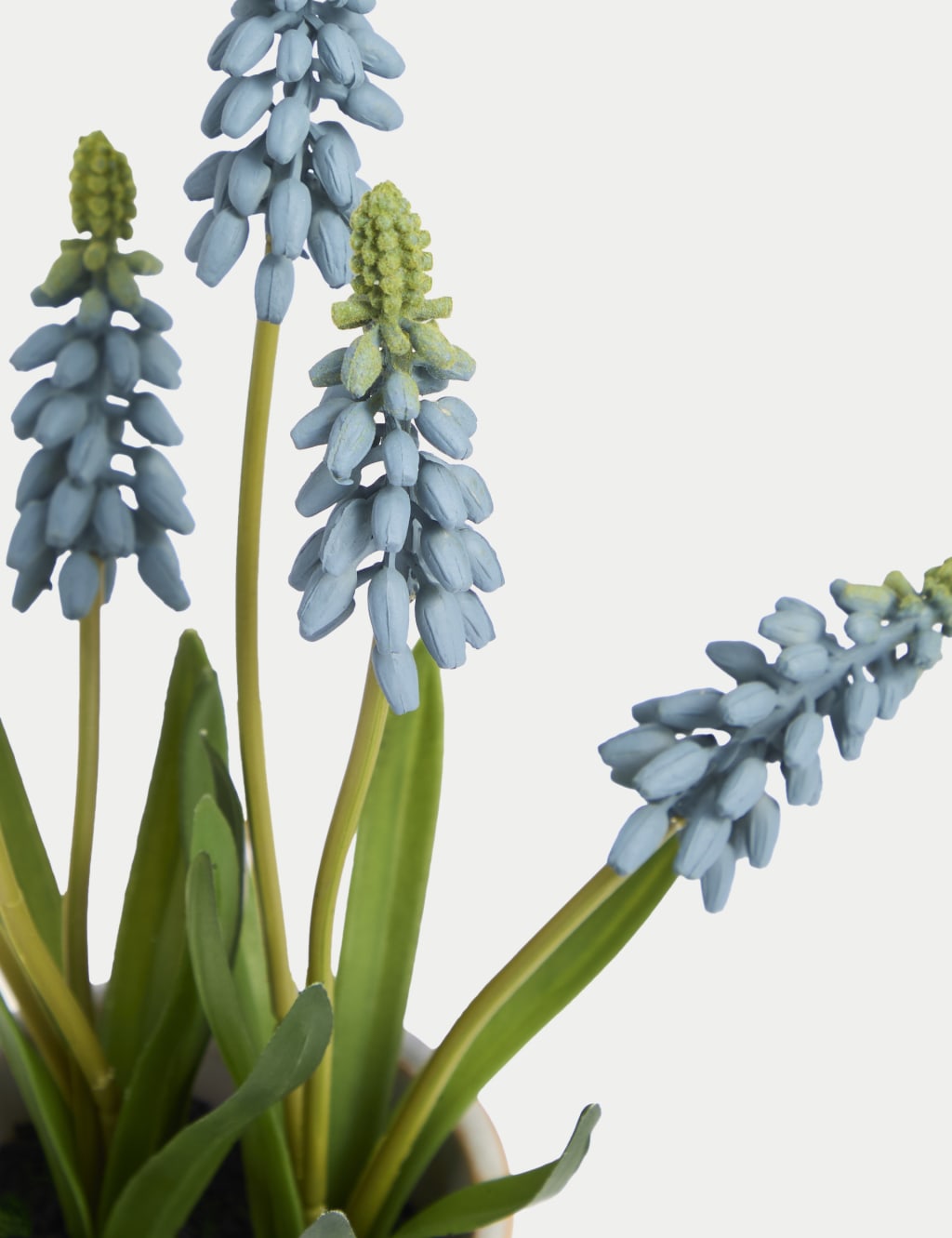 Artificial Hyacinth Plant in Ceramic Pot 2 of 3
