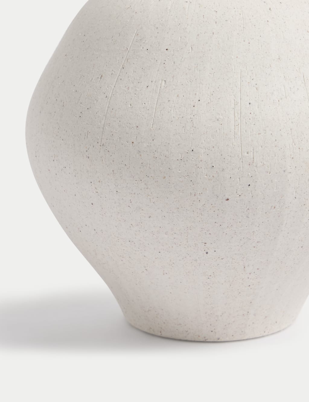 Small Ceramic Shaped Handle Vase 2 of 3