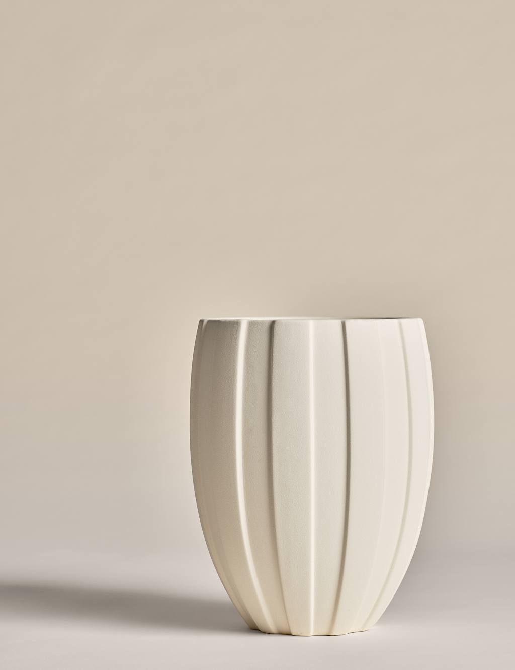 Wide Stripe Ceramic Vase 2 of 7