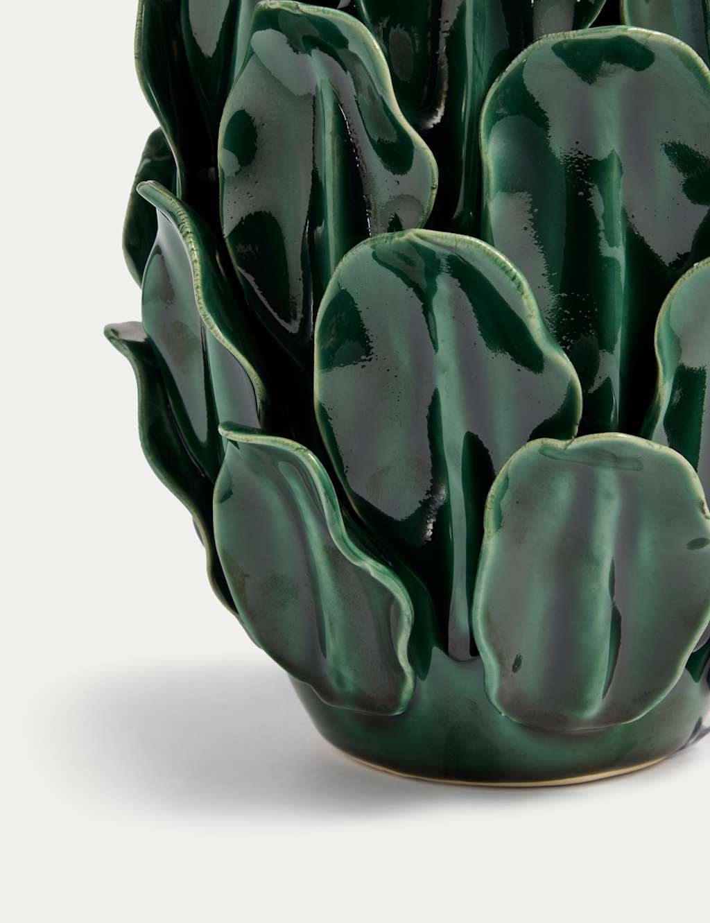 Large Petal Ceramic Vase 2 of 4