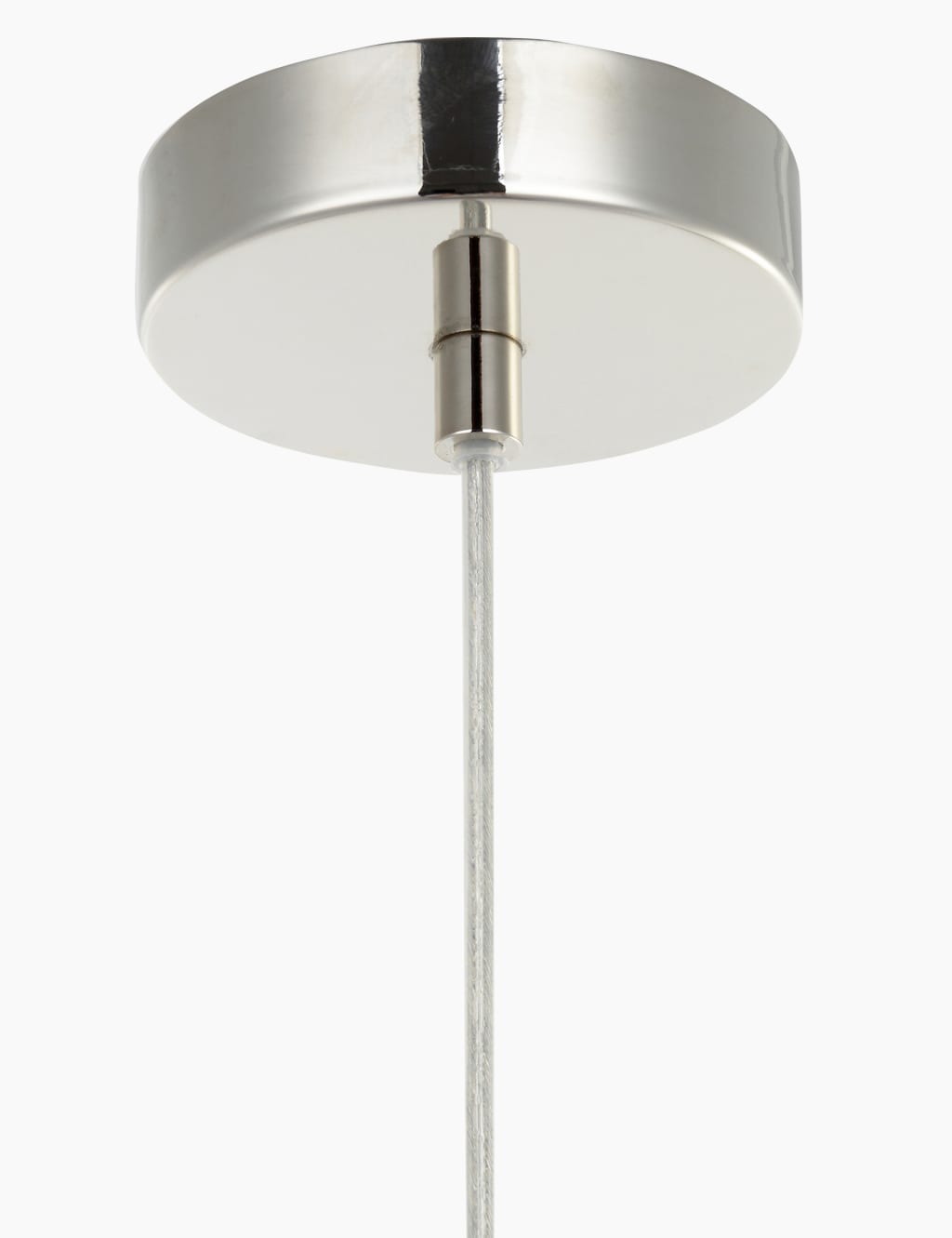 Ribbed Glass Ball Pendant Light 5 of 5