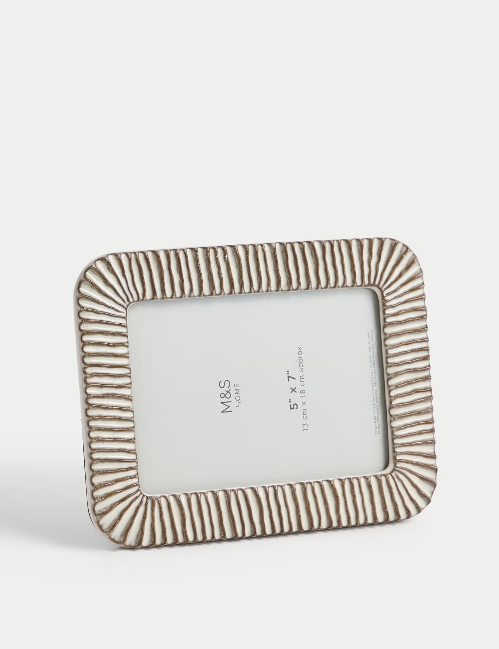 Ceramic Ridged Photo Frame 5x7 inch 4 of 4