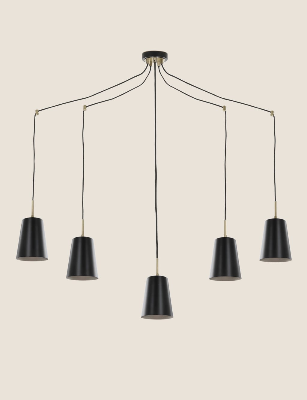 Milan 5 Multi Pendant Light 1 of 4