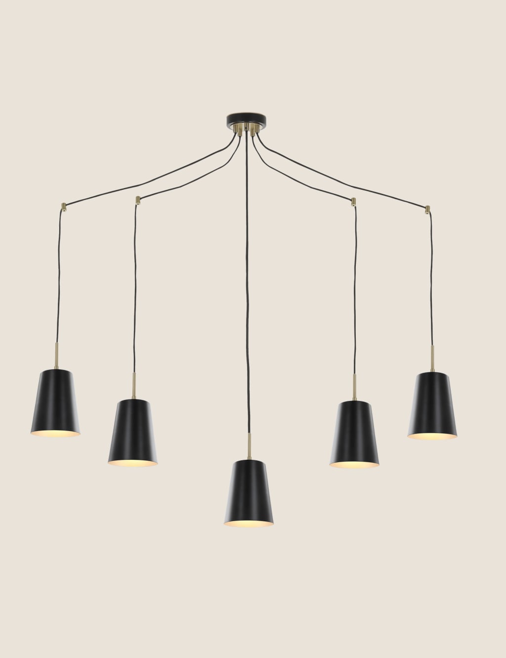 Milan 5 Multi Pendant Light 2 of 4