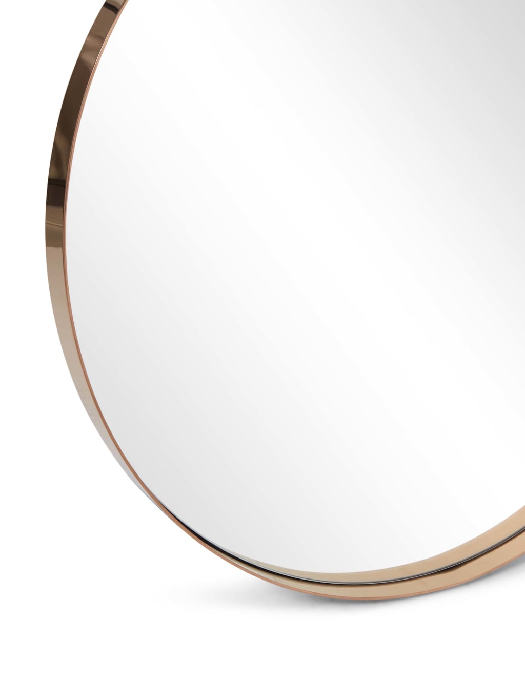 Round Copper Mirror 2 of 4