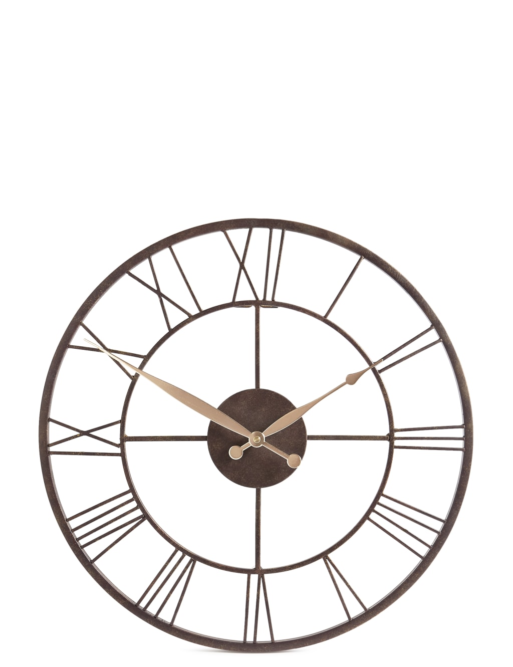 Skeleton Rustic Wall Clock 1 of 2