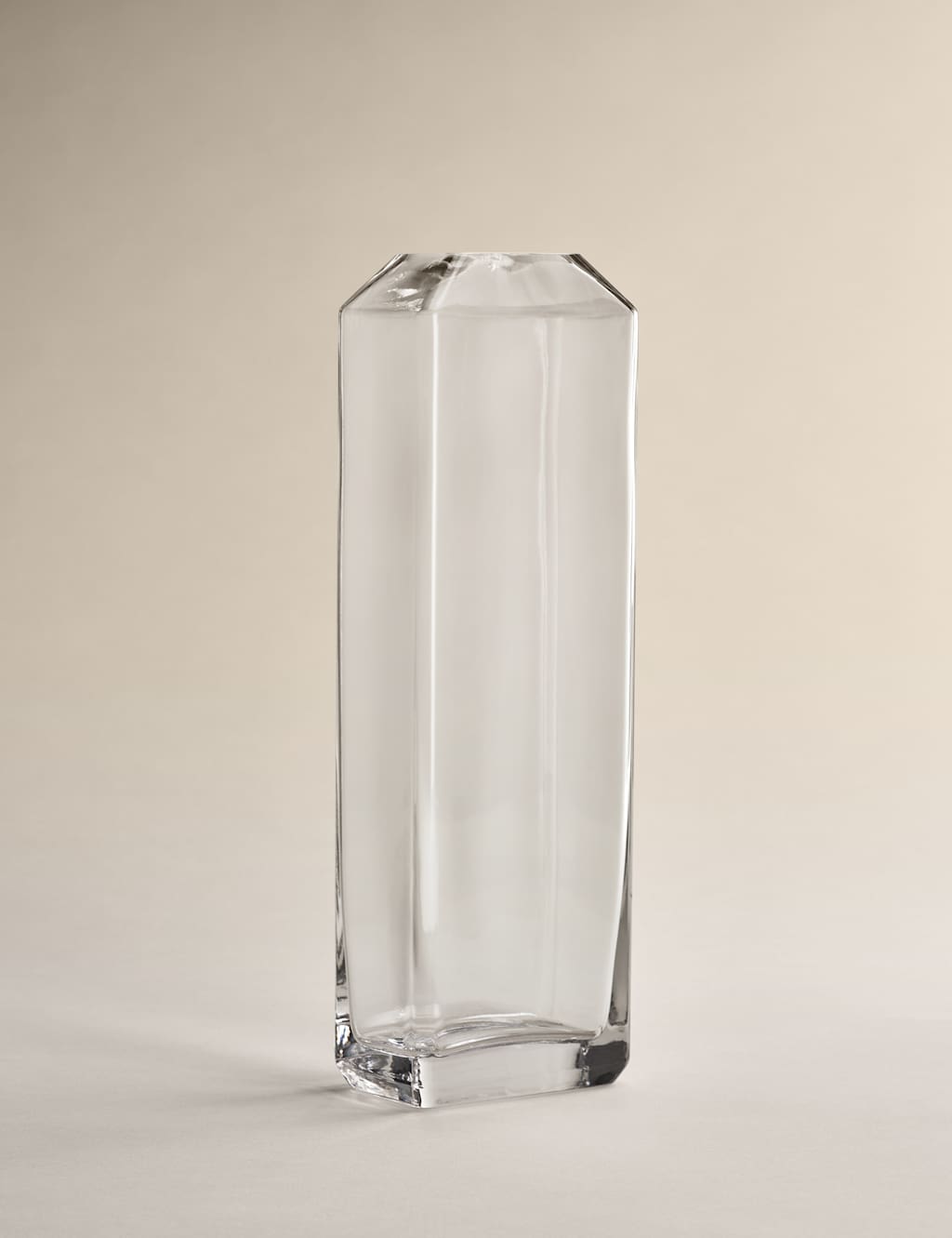 Tall Angular Glass Vase 3 of 6