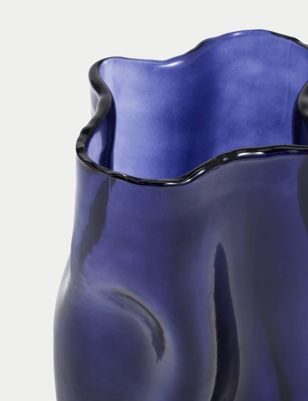 Irregular Glass Vase 2 of 3