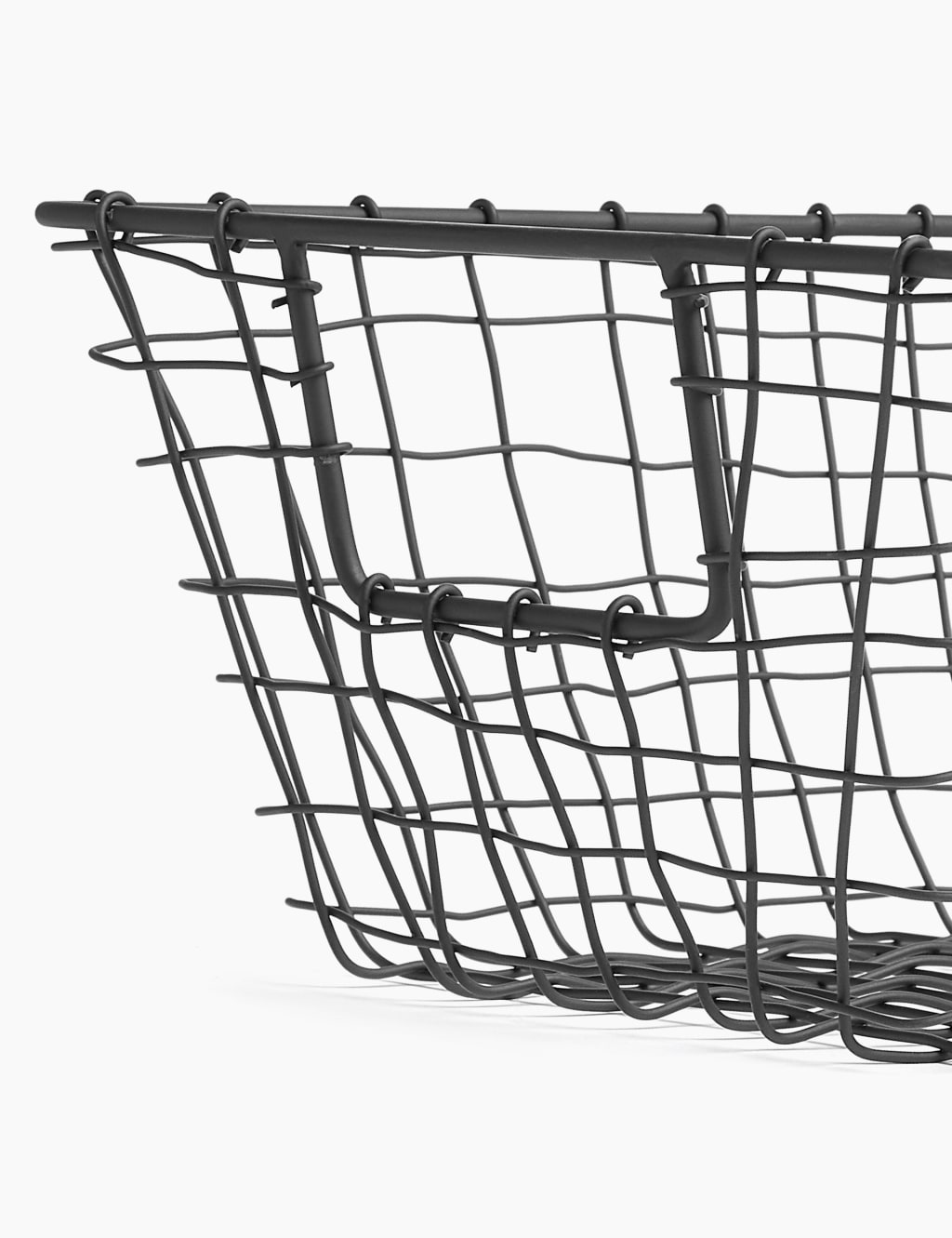 Wire Rectangular Storage Basket 3 of 3