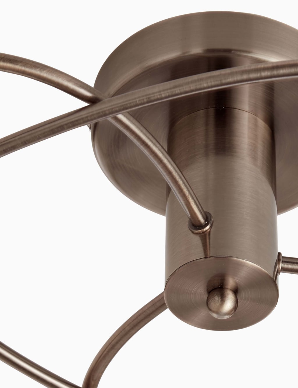Swirl Arm Flush Ceiling Light 4 of 5