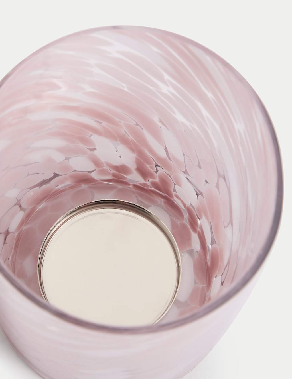 Confetti Glass Hurricane Lamp 4 of 4