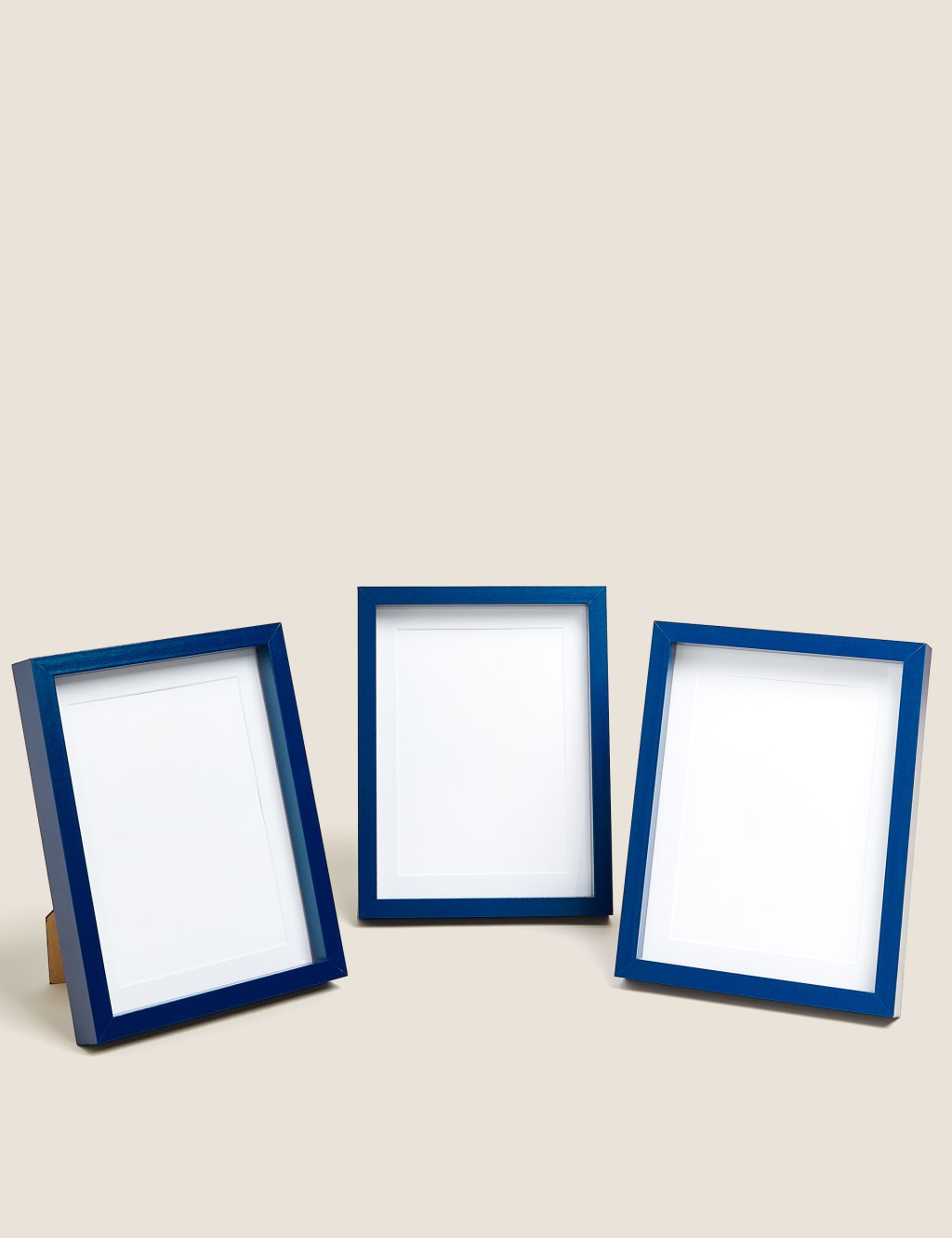 Set of 3 Wood Photo Frames 5x7 inch 1 of 5