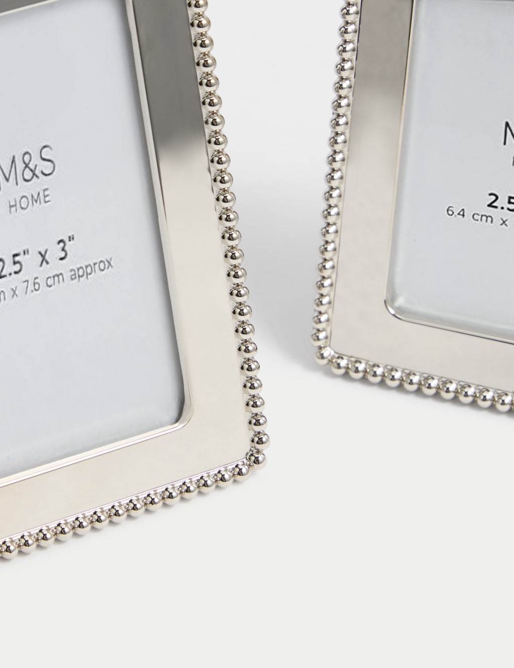 Set of 3 Silver Photo Frames 2 of 3