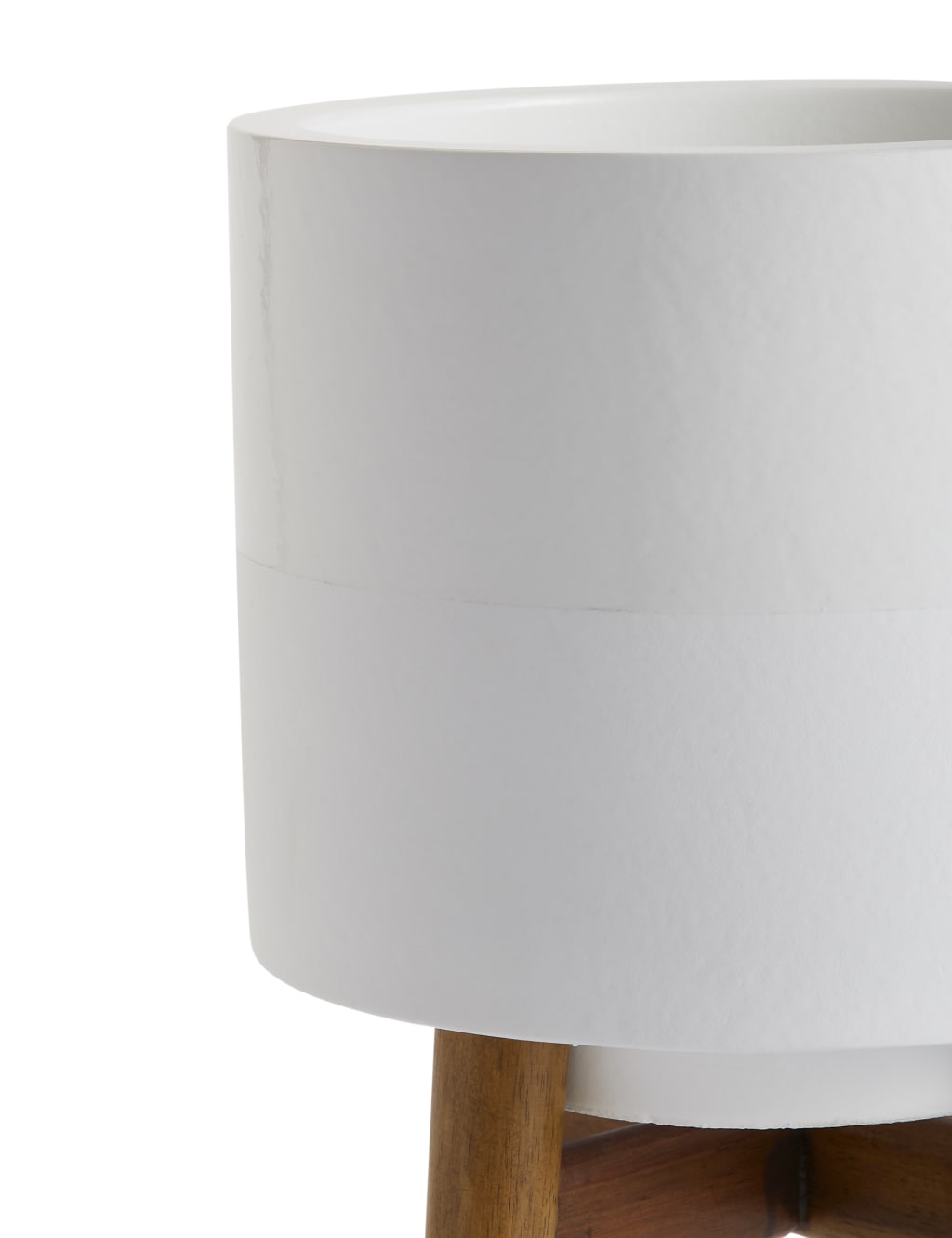 18cm White on Legs Planter 3 of 3