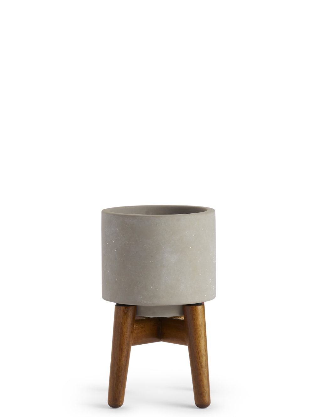 11cm Small Grey on Legs Planter 1 of 3