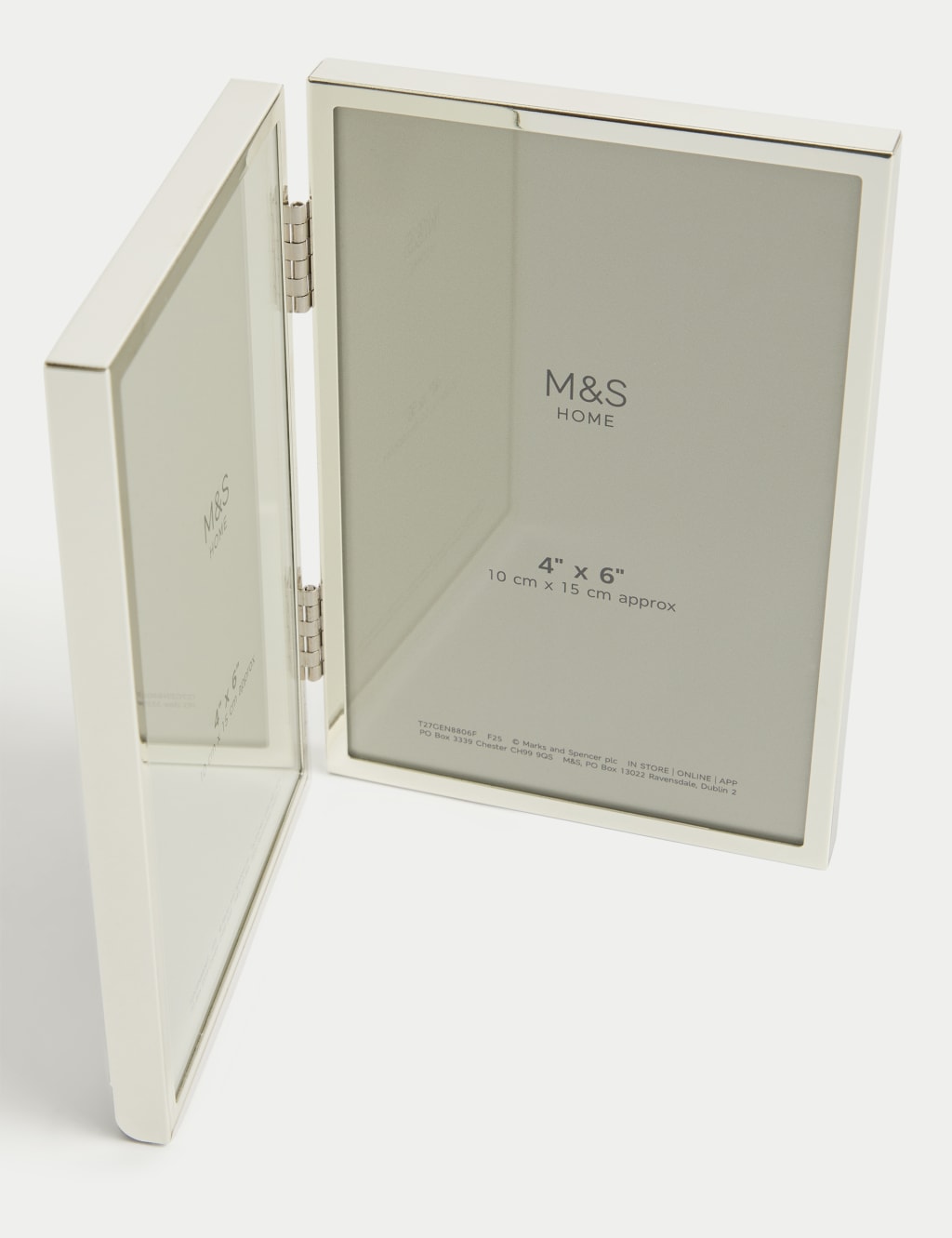 Metal Double Photo Frame 4x6 Inch 2 of 4