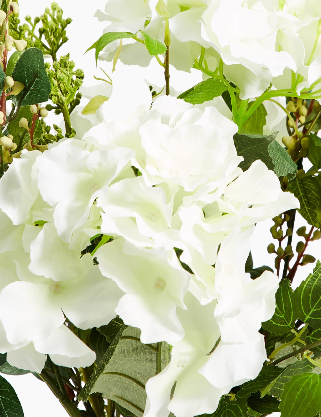 Artificial Hydrangea & Foliage Mix in Large Jar 3 of 3