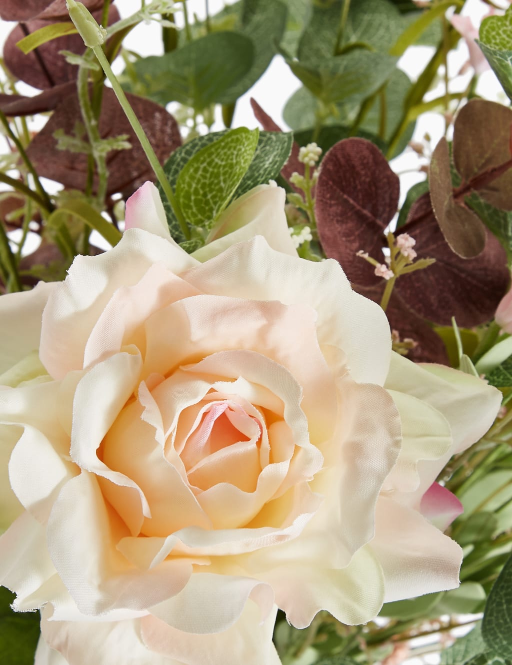 Artificial Rose & Wildflower Mix in Large Jar 3 of 3