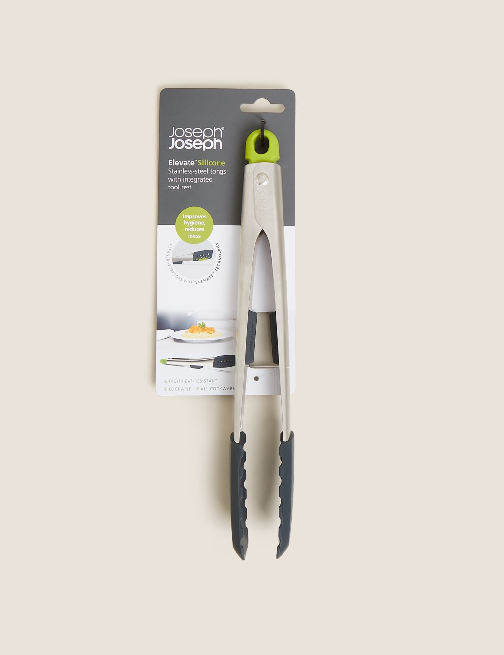 Elevate™ Silicone Steel Tongs 3 of 3