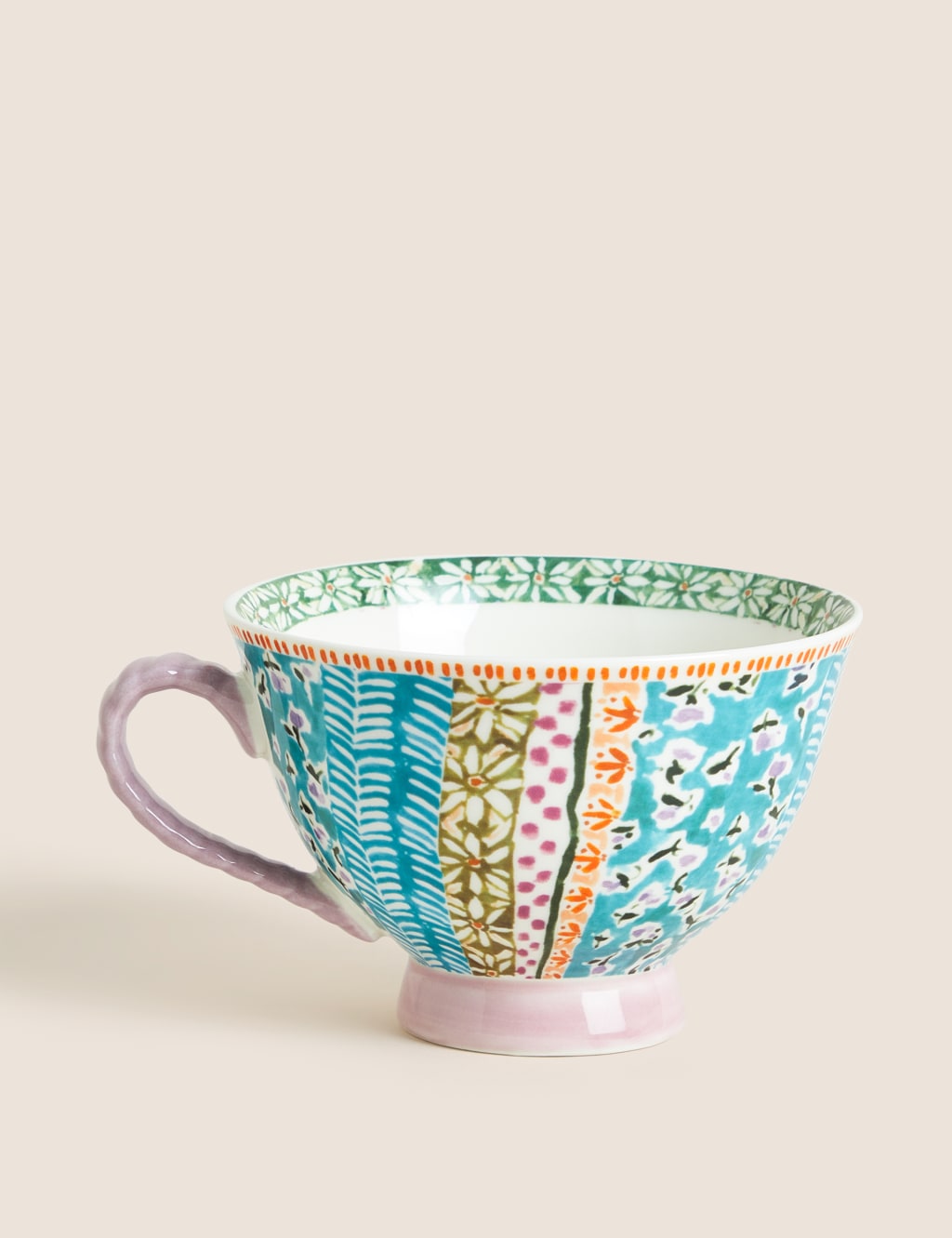 Pansy Footed Mug 2 of 4