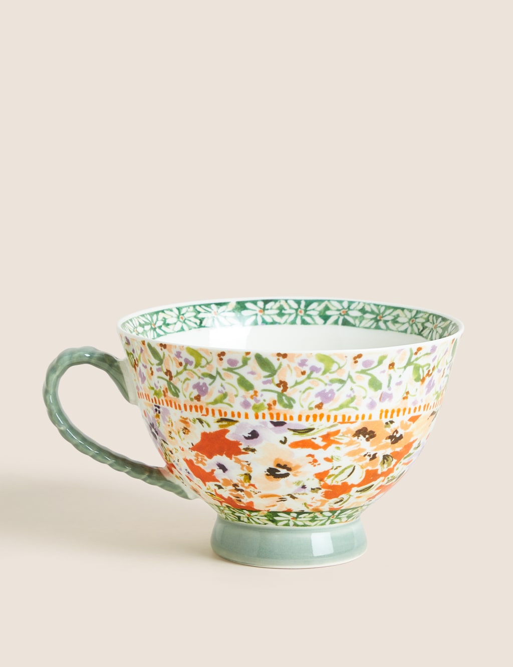 Floral Footed Mug 2 of 4
