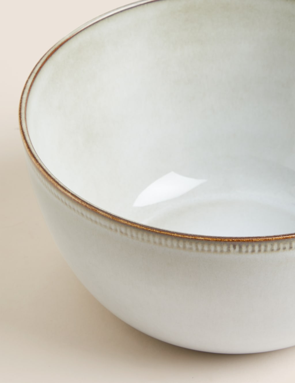 Stoneware Salad Bowl 3 of 4