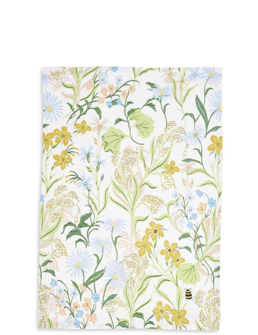 Set of 2 Floral Design Tea Towels 2 of 3