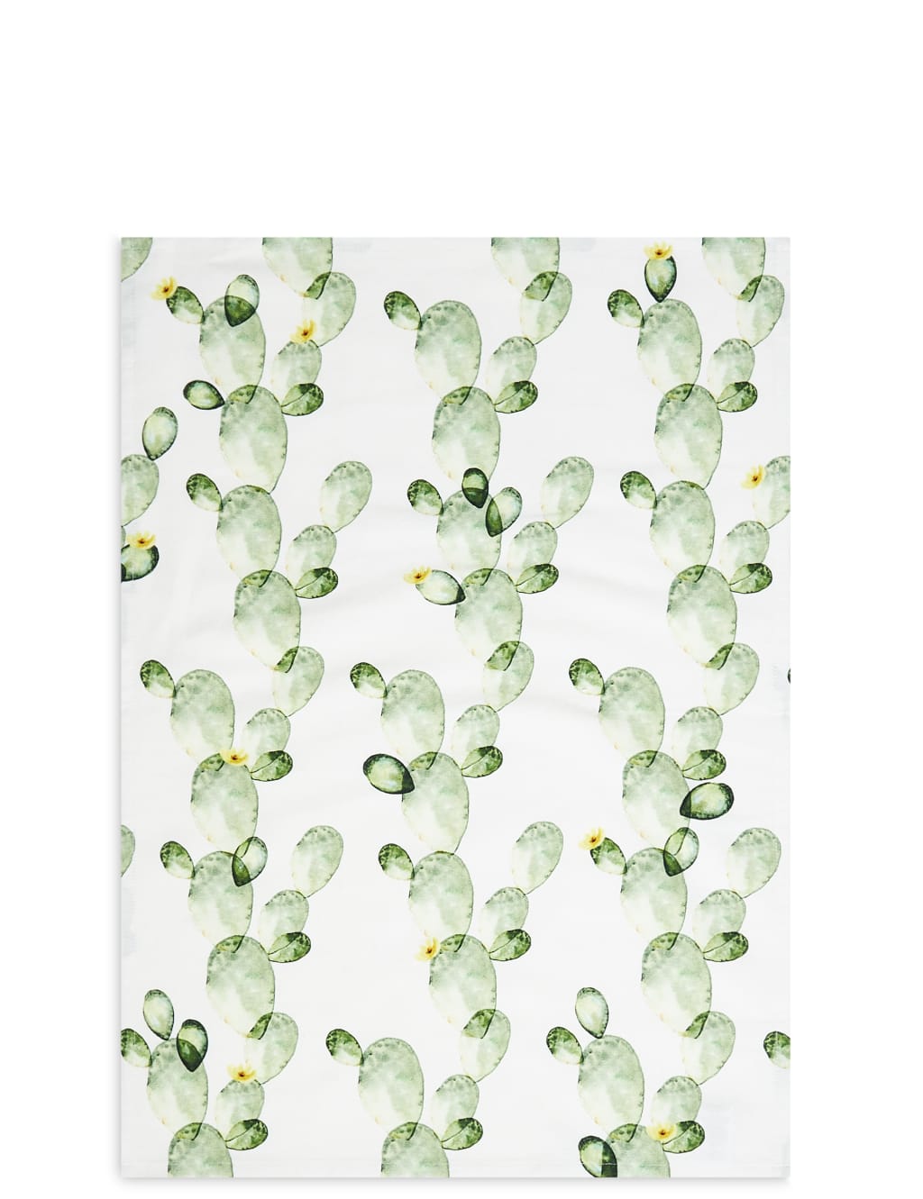 Set of 2 Cactus Design Tea Towels 2 of 3