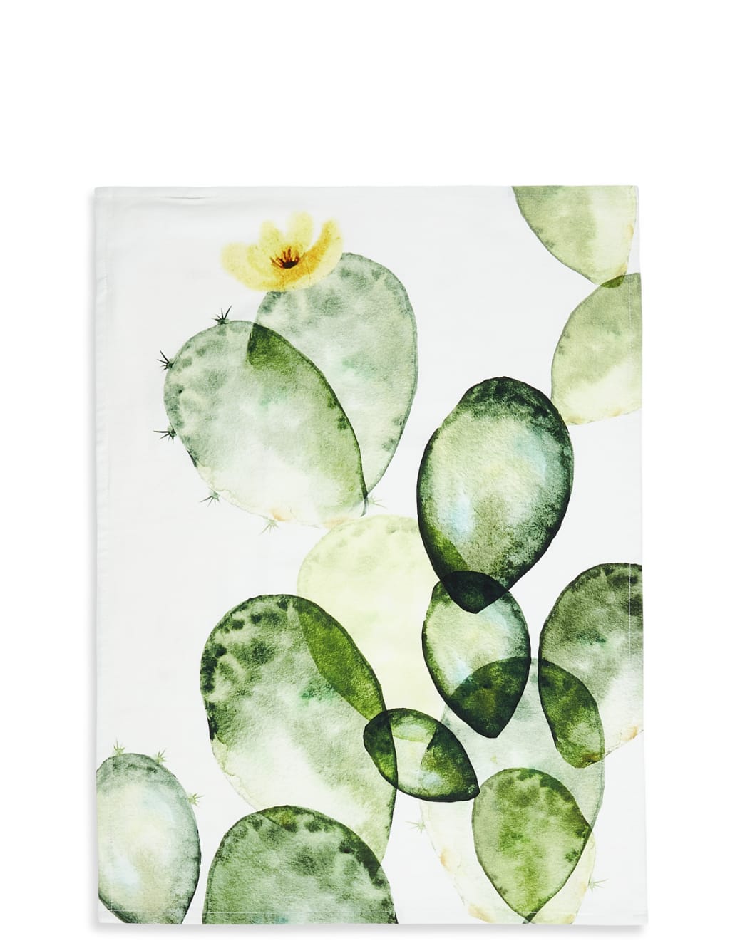 Set of 2 Cactus Design Tea Towels 3 of 3