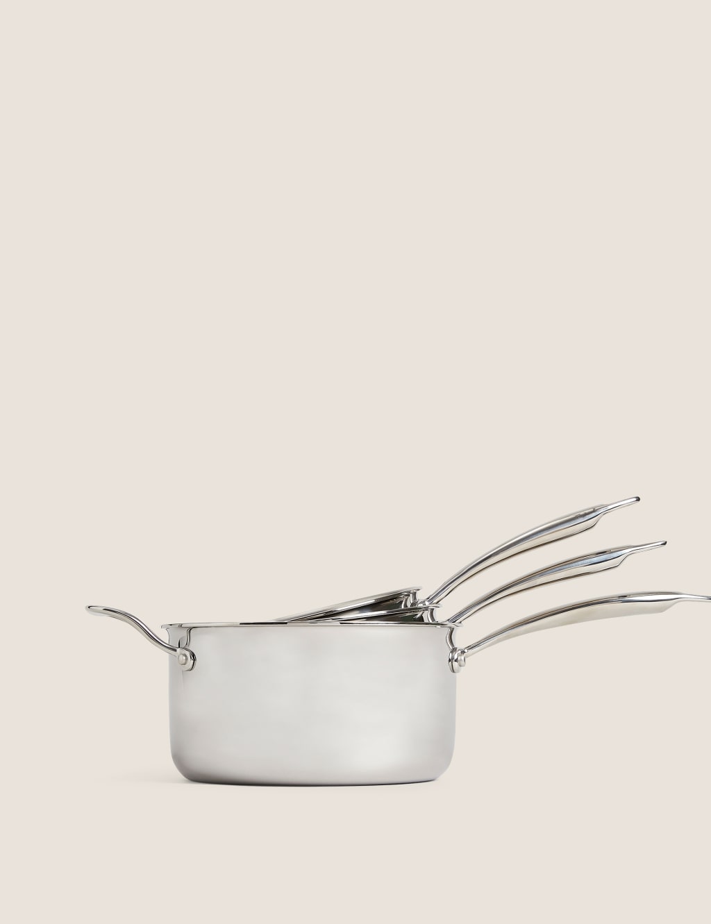 3 Piece Tri Ply Pan Set 2 of 5