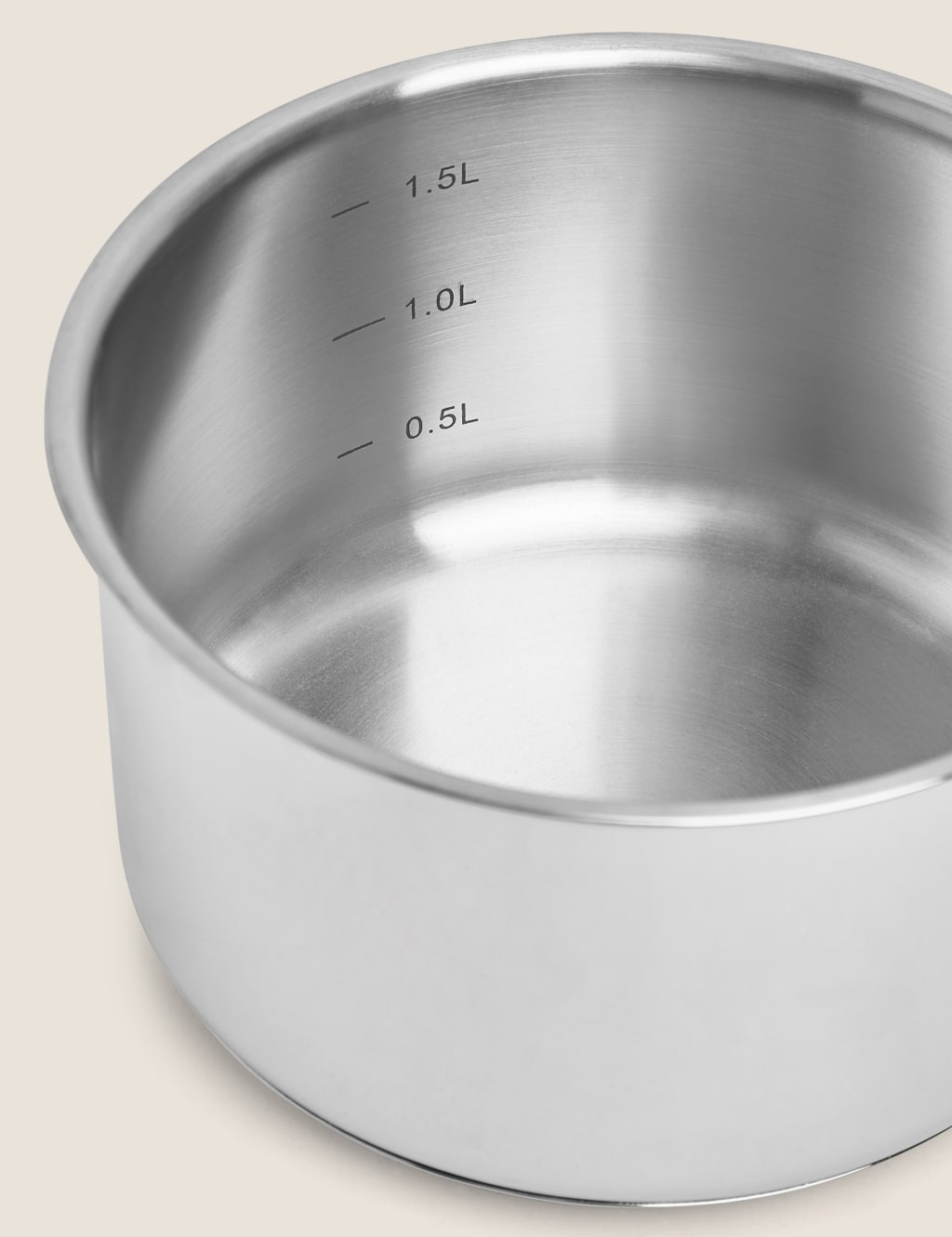 Stainless Steel 16cm Small Saucepan 2 of 4