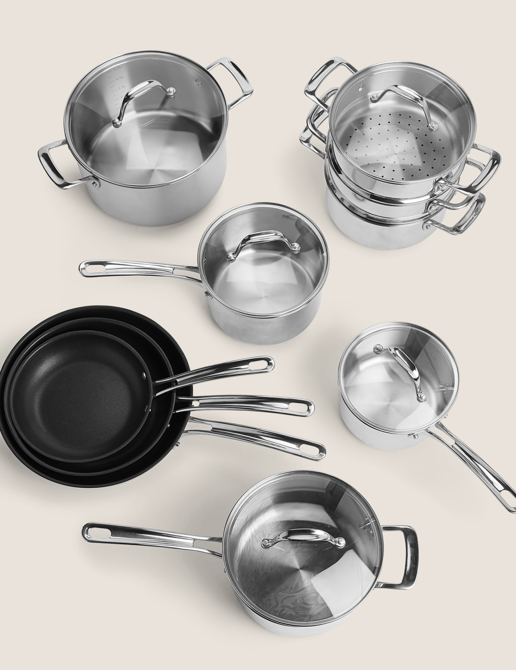 Stainless Steel 16cm Small Saucepan 4 of 4
