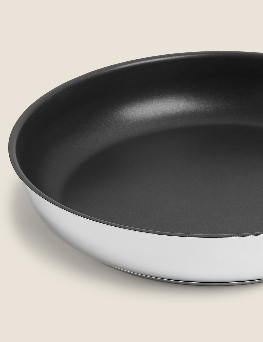 Stainless Steel 28cm Large Frying Pan 2 of 5
