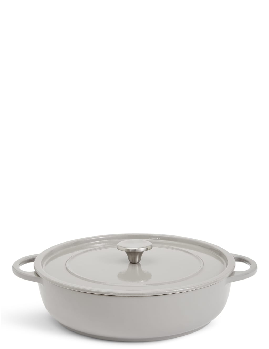 Cast Iron Shallow Casserole Dish 1 of 4