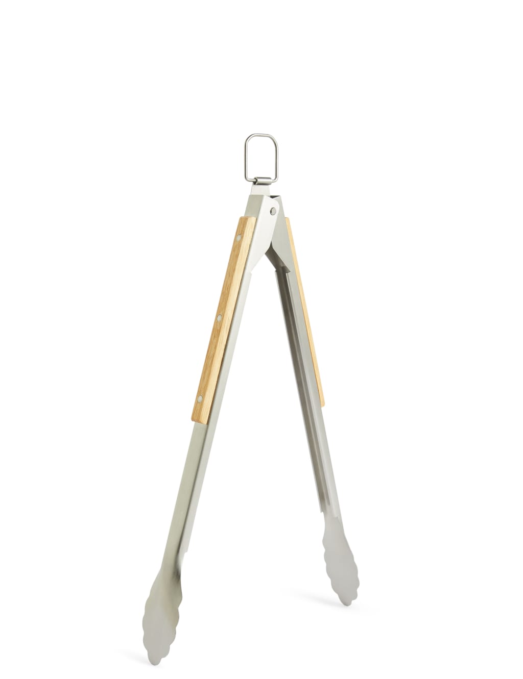 Wooden BBQ Tongs 2 of 2
