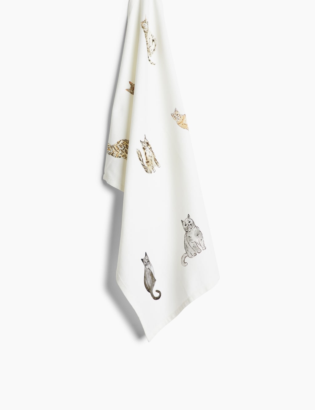 Cotton Cat Print Tea Towel 3 of 3