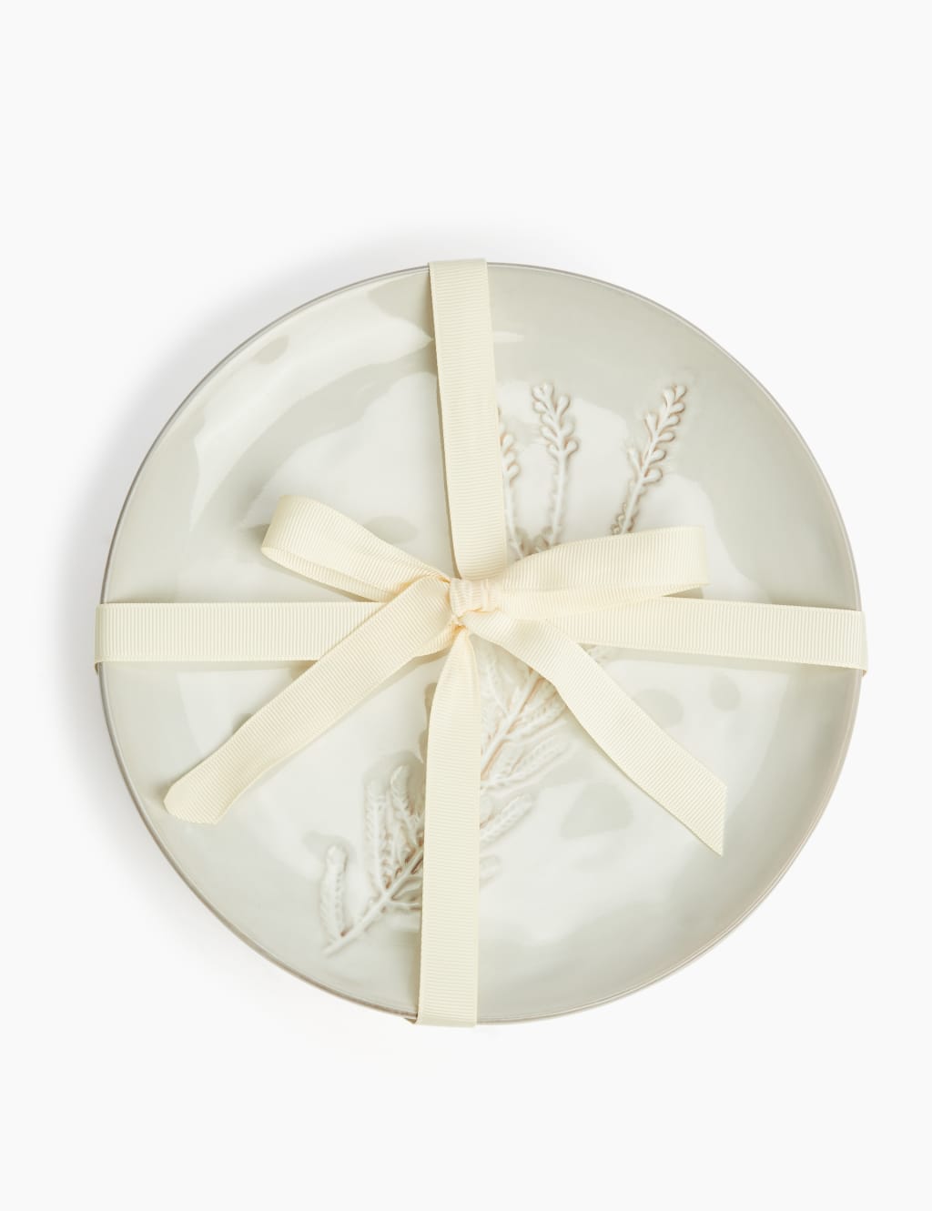 Set of 4 Pressed Flower Side Plates 3 of 3