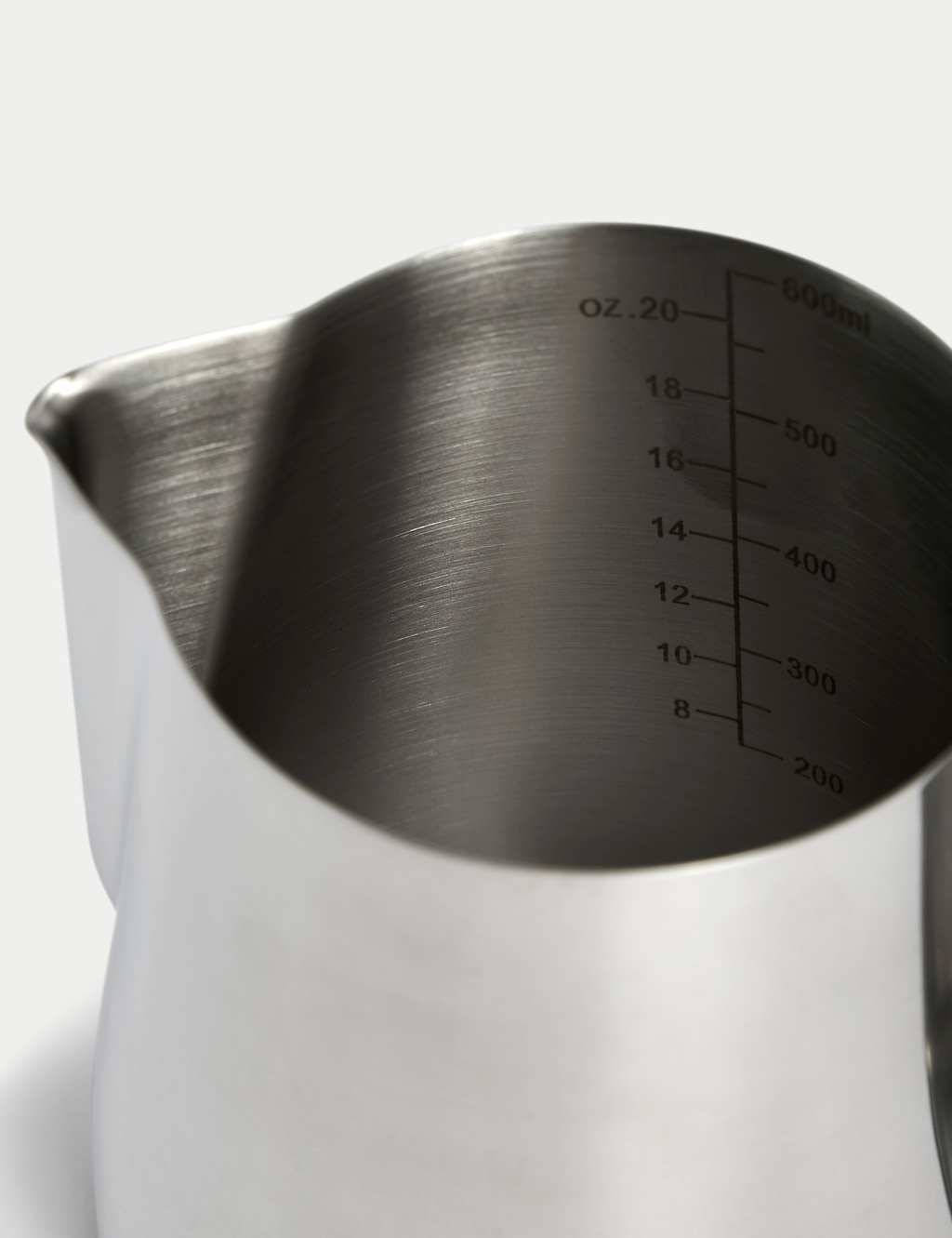 Stainless Steel Milk Pitcher 2 of 3